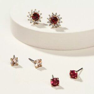 Stella and Dot BCA Mini Halo Stud Set NEW